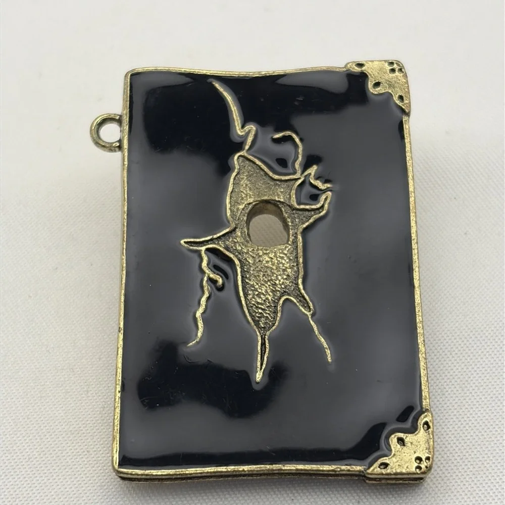 Harry Potter Tom Riddle Voldemort Journal Diary Warner Bros Lapel Hat Pin